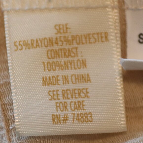 Adiva Lightweight Gauze Sheer Embroidered Sleeveless Blouse  XL Casual Summer - Picture 3 of 16